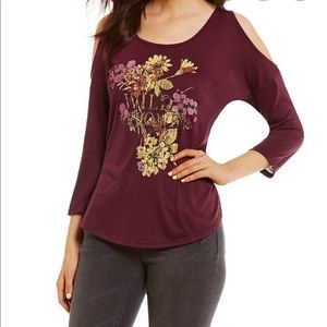 NWT Jessica Simpson Wildflower Top